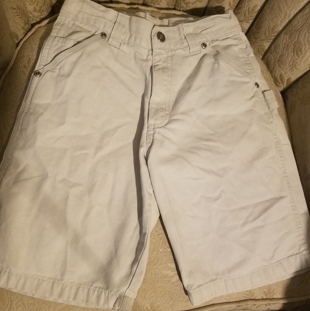 size 8 | Basic Editions | Boys Beige Cargo Shorts